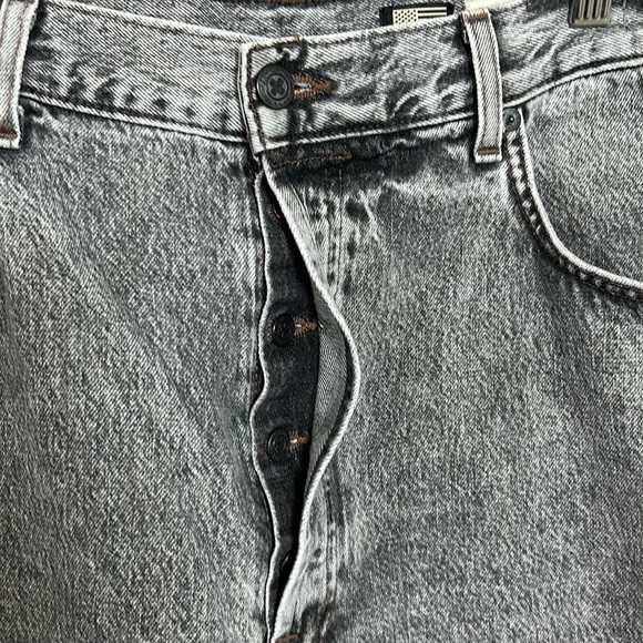 Imogene and Willie Harper Jean Harden Grey Wash Jeans Vidalia Mills Sz 34 - Picture 6 of 16